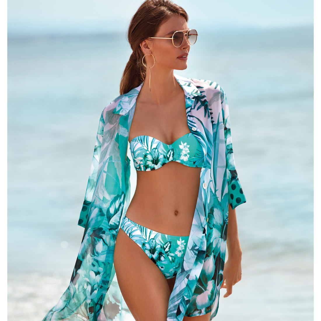 maillot bandeau 2 pieces