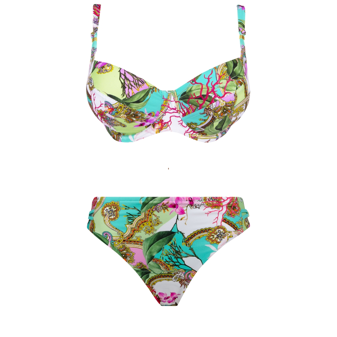 Maillot de bain bonnets profonds avec armatures
