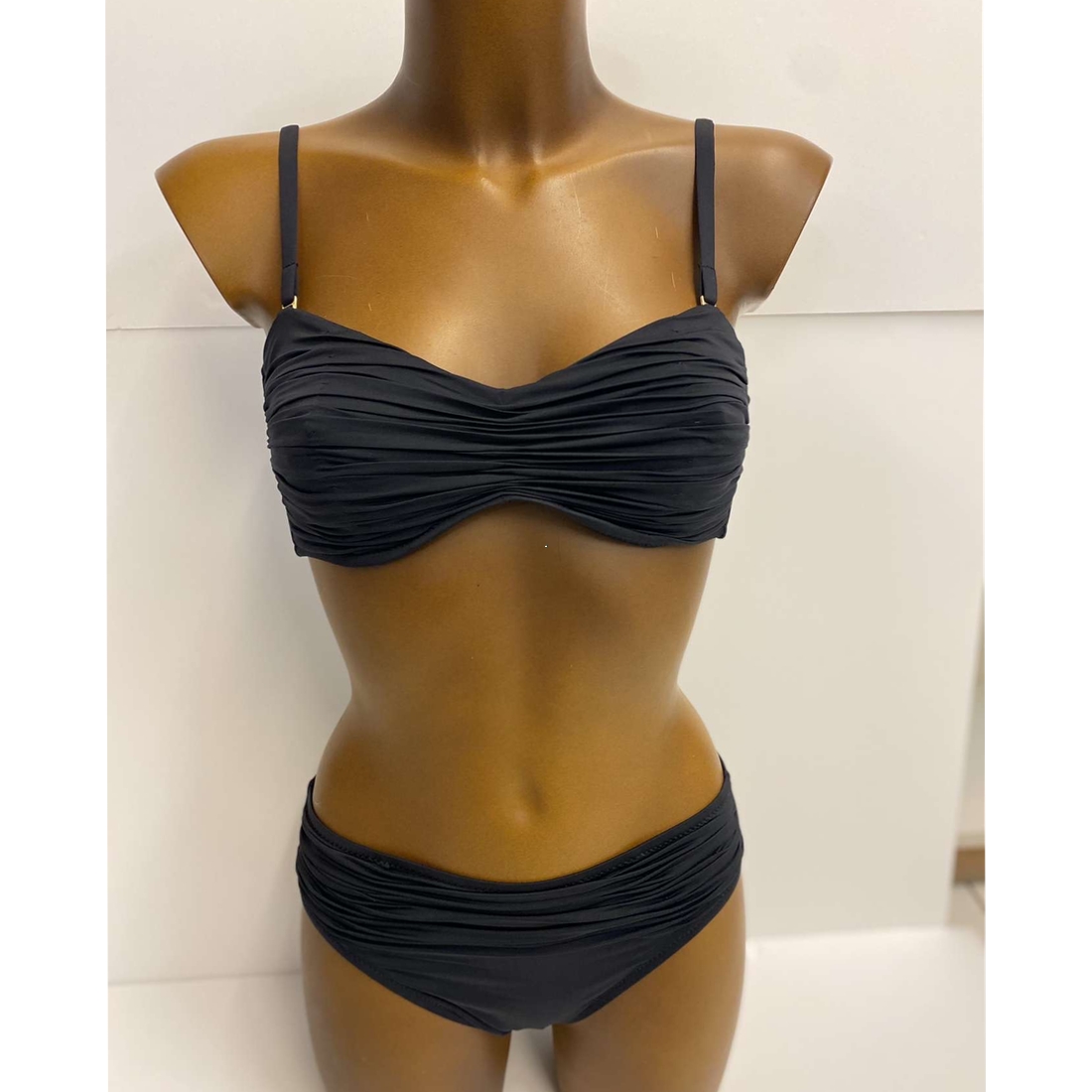 maillot bandeau noir
