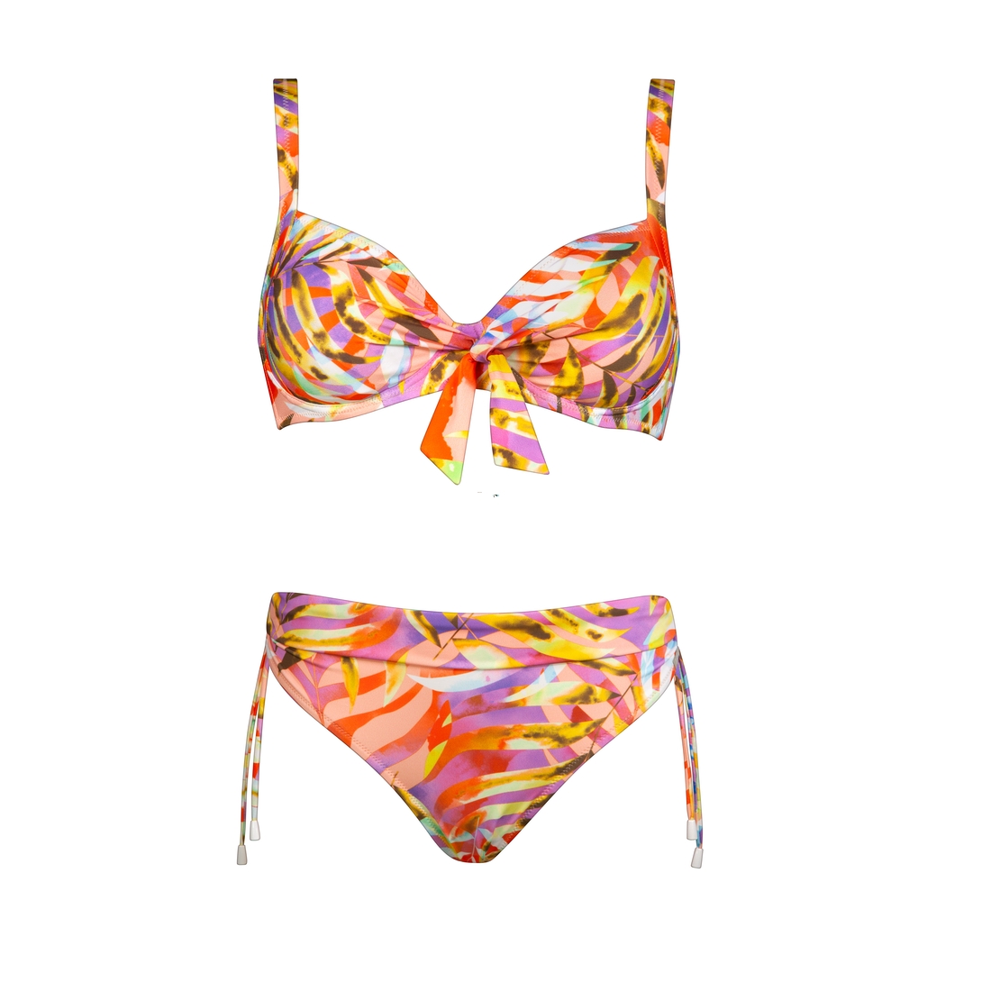 Maillot de bain 2 pièces coloré