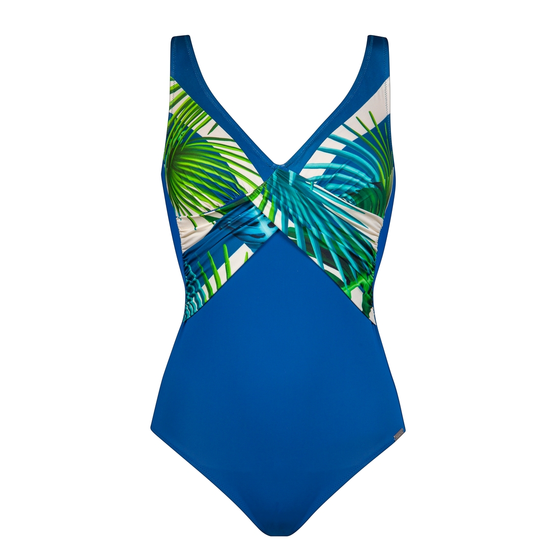 Maillot de bain une pièce avec mousses drapé