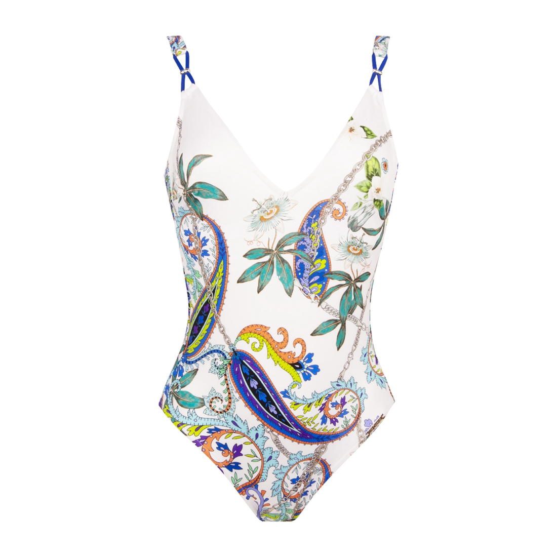 Maillot de bain une pièce nageur imprimé