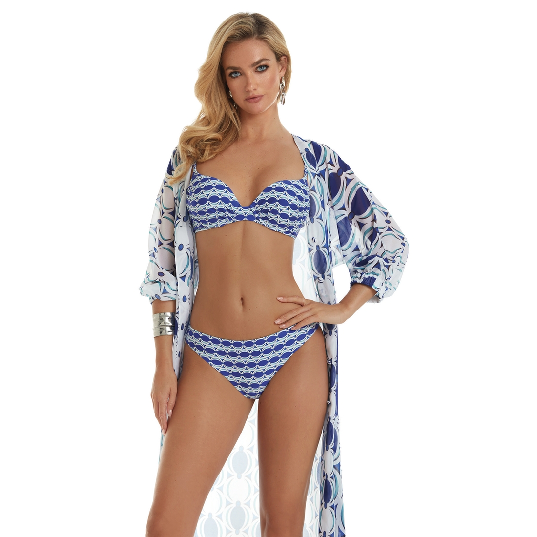 Chemise longue boutonnée chic et tendance rita